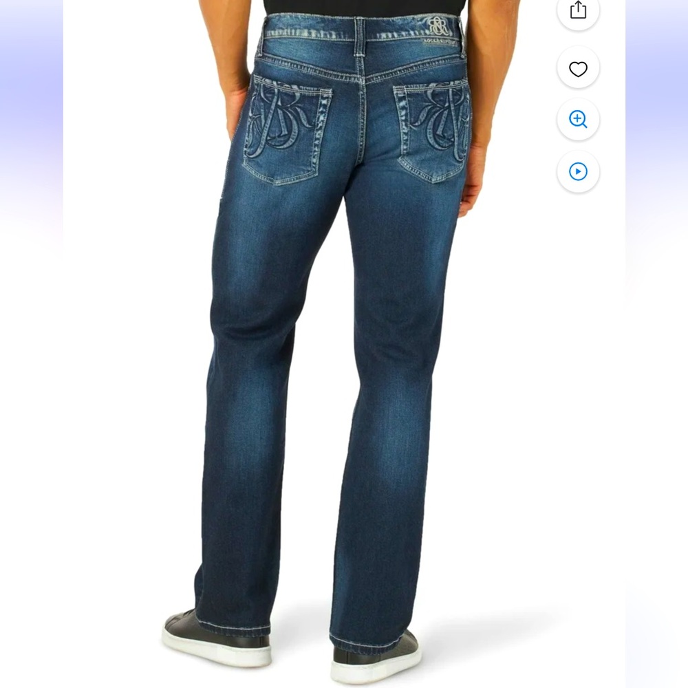 Rock & Republic Relaxed Straight jeans Size 30 x 30 new without tags